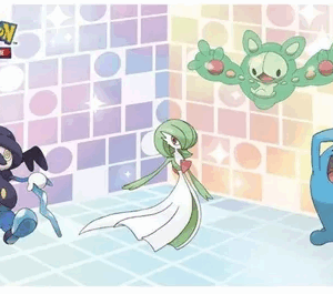 UP TAPETE POKEMON TRICK ROOM 61 x 34