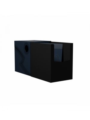 Caja de mazo Deck Box DS Double Shell Azul/Negro Dragon Shield - Imagen 2