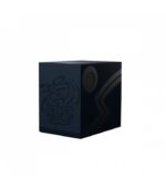 Caja de mazo Deck Box DS Double Shell Azul/Negro Dragon Shield