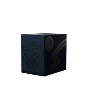 Caja de mazo Deck Box DS Double Shell Azul/Negro Dragon Shield - Imagen 1
