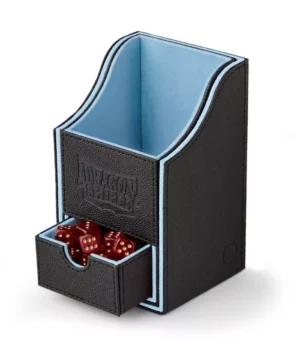 Caja de mazo Deck Box Nest Box Doble Negro Dragon Shield. - Imagen 1