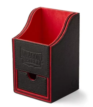 Caja de mazo Deck Box Nest Box Doble Rojo Dragon Shield. - Imagen 1
