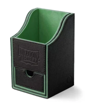 Caja de mazo Deck Box Nest Box Doble Verde Dragon Shield. - Imagen 1