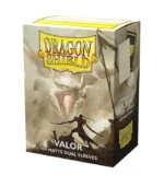Fundas Standard 63 mm x 88 mm Dual Matte Valor Claro (100 fundas) Dragon Shield