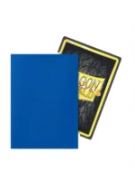 Fundas Standard 63 mm x 88 mm Dual Matte Wisdom Azul (100 fundas) Dragon Shield - Imagen 2