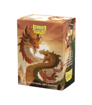 Fundas Standard DS100 Matte Dual Art (100 unidades) - Wood Snake 2025 - Dragon Shield - Imagen 1