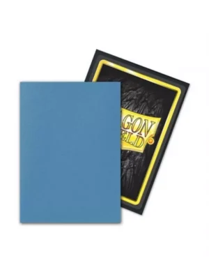 Fundas Standard Dual Matte Lagoon Saras Azul (100 fundas) Dragon Shield. - Imagen 2
