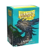 Fundas Standard Dual Matte Lagoon Saras Azul (100 fundas) Dragon Shield.