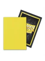 Fundas Standard Dual Matte Lightning Ailia Amarillo (100 fundas) Dragon Shield. - Imagen 2