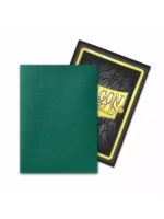 Fundas Standard Matte - 63mm x 88mm Metallic Green / Power - Dragon Shield - Imagen 2