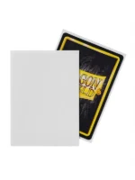 Fundas Standard Matte Blanco (100 fundas) Dragon Shield. - Imagen 2