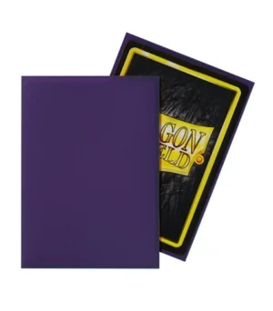 Fundas Standard Matte Morado (100 fundas) Dragon Shield. - Imagen 2