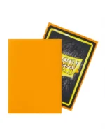 Fundas Standard Matte Naranja (100 fundas) Dragon Shield. - Imagen 2