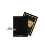 Fundas Standard Matte Negro Jet (100 fundas) Dragon Shield - Imagen 2