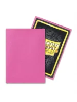 Fundas Standard Matte Pink Diamond Rosa (100 fundas) Dragon Shield. - Imagen 2
