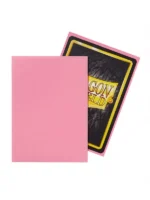 Fundas Standard Matte Rosa (100 fundas) Dragon Shield. - Imagen 2