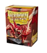 Fundas Standard Matte Ruby (100 fundas) Dragon Shield.