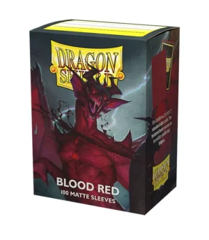 Fundas Standard Matte Simurag Rojo (100 fundas) Dragon Shield - Imagen 1