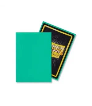 Fundas Standard Matte Turquesa (100 fundas) Dragon Shield. - Imagen 2