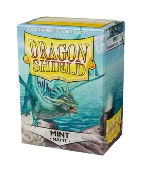 Fundas Standard Matte Turquesa (100 fundas) Dragon Shield. - Imagen 1
