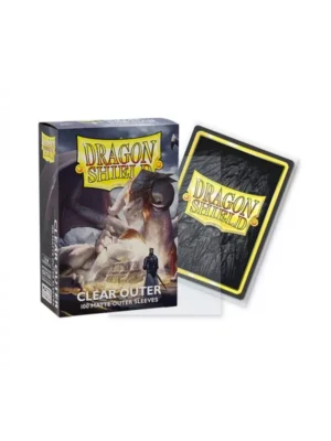 Fundas Standard Outer Sleeves Clear - Standar Size (100 fundas) Dragon Shield - Imagen 2