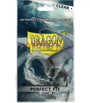 Fundas standard Perfect Fit Clear Transparente (100 fundas) Dragon Shield. - Imagen 1