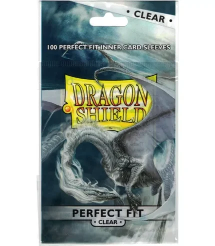 Fundas standard Perfect Fit Clear Transparente (100 fundas) Dragon Shield.